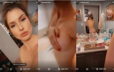 Amanda Cerny Leaked Nude Live Video