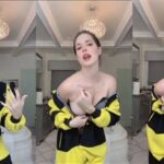 Amanda Cerny Nude Nip Slip While Striptease Video Leaked