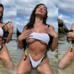 Ana Cheri Nude Beach Teasing Video Leaked