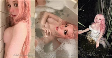 Belle Delphine Nude Spooky Lake And Shower Video Leaked