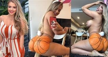 Jem Wolfie Nude Ass Painting Basketball Video