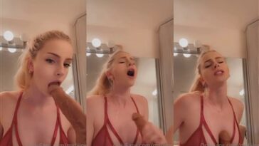 MsFiiire Deepthroat Dildo Blowjob Cumshot Video Leaked