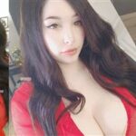 Pialoof Lewd Red Lingerie Cosplay Photos