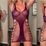 Vicky Stark Leaked Club Wear Dress Try On Nude Video Leaked