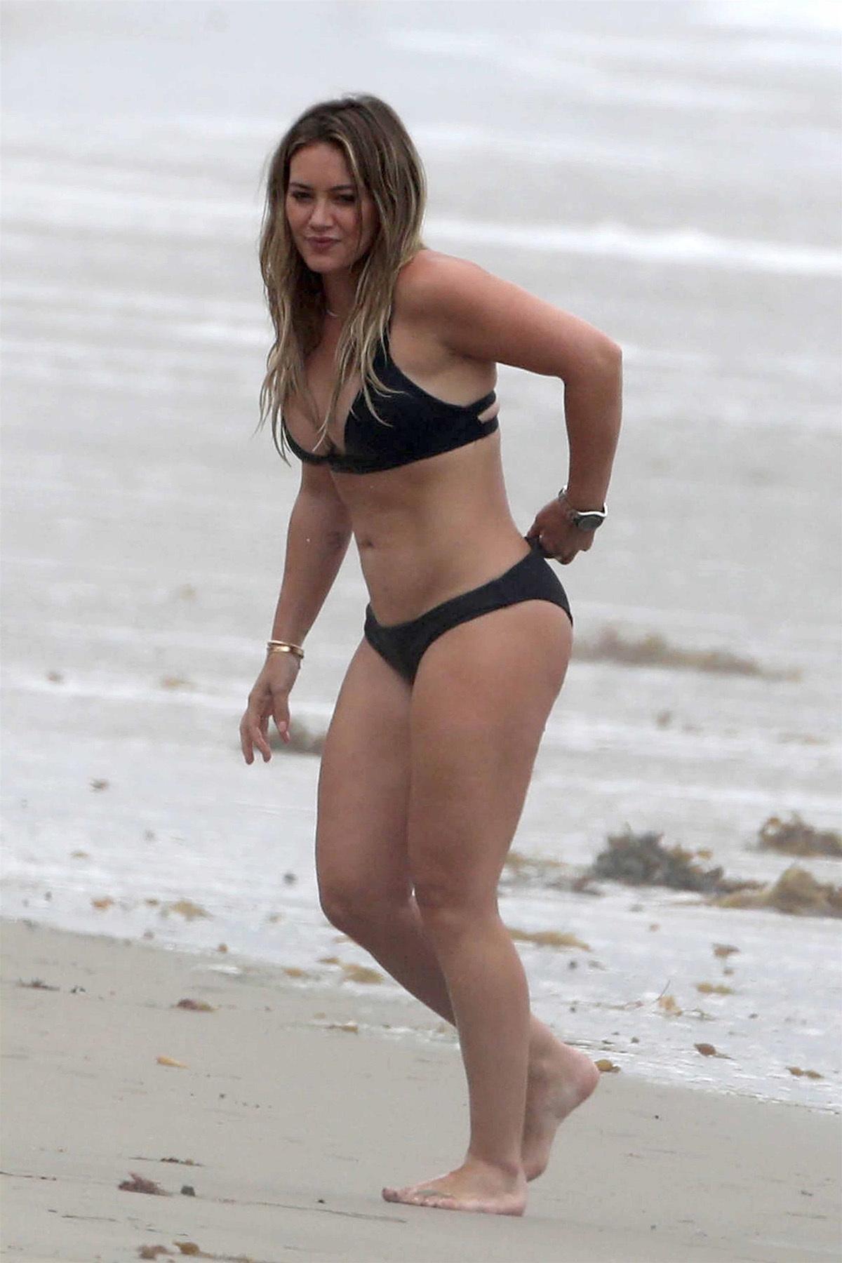 Hilary Duff Beach Bikini Set Leaked