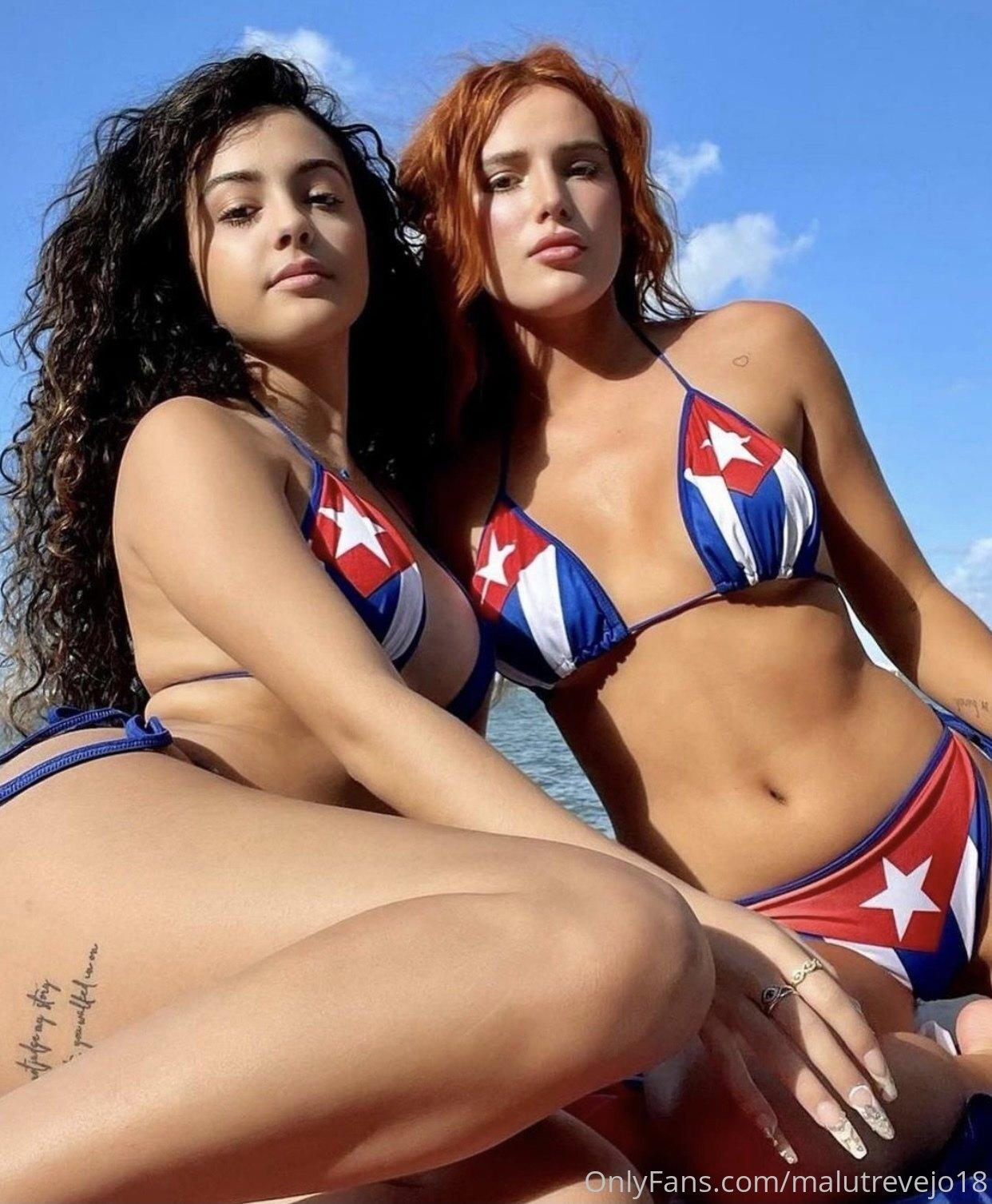 Malu Trevejo Boat Day With Bella Thorne Onlyfans Leak