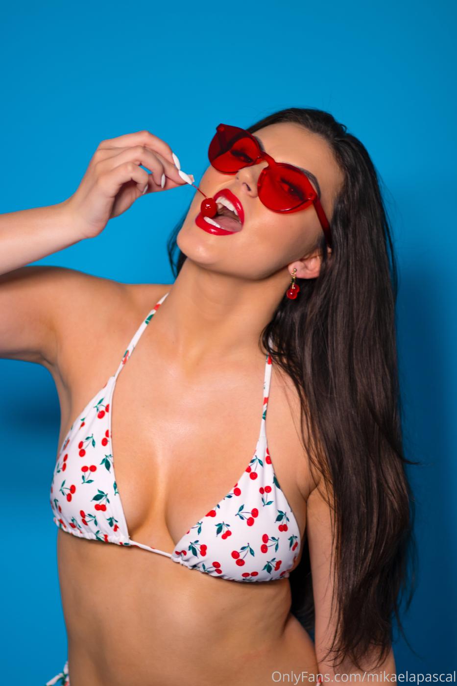 Mikaela Pascal Cherry Bikini Onlyfans Set Leaked