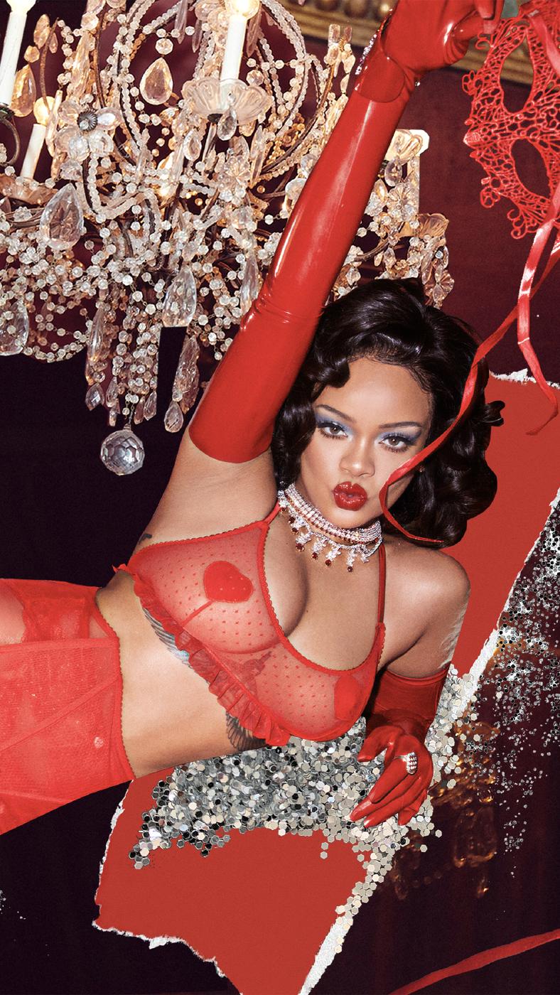 Rihanna See Through Lingerie Photoshoot Set Leaked