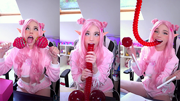 Alicedelish Patreon Ahegao Blowjob Gummy Video