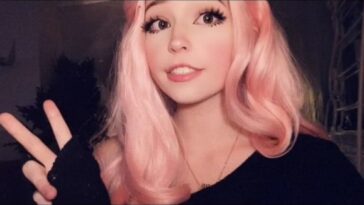 Belle Delphine Black Dress Patreon Snapchat Story