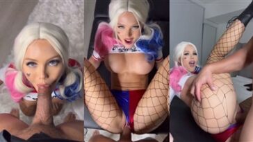 ScarlettKissesXO Harley Quinn Cosplay Sex Tape Video Leaked