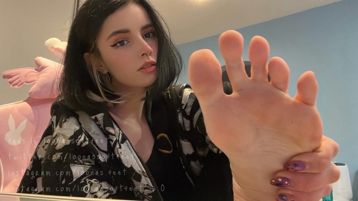 Loonassoftfeet Nude Onlyfans Feet Fetish Video