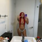 Malu Trevejo Topless Redhead Thong Onlyfans Set Leaked