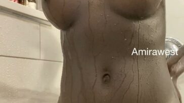 Amira West Nude Wet Shower Onlyfans Video Leaked