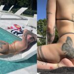 Bhad Bhabie Sexy Ass Bikini Pool Onlyfans Photos