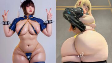 UyUy Patreon Cosplay BBW Asian Sexy Photos