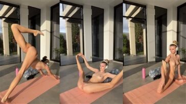 Mila Sobolov Nude Yoga Video Leaked