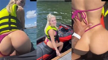 ScarlettKissesXO Jet Skiing Sex Video Leaked