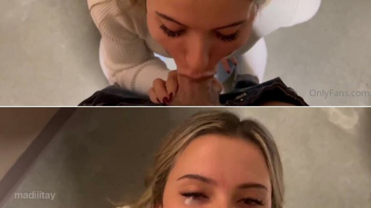 Madiiitay Deepthroat Blowjob Cumshot OnlyFans Video Leaked