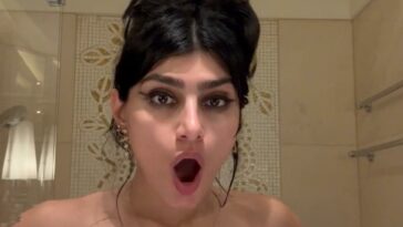 Mia Khalifa Nude Teethbrushing OnlyFans Video Leaked