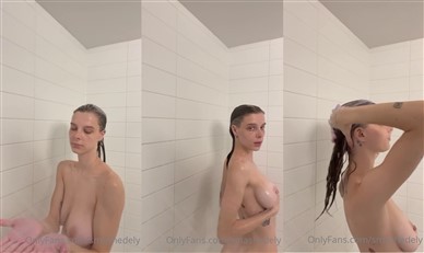 Ashley Matheson Nude Shower Tits Reveal Video Leaked