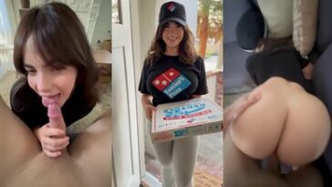 Salarrea Pizza Delivery Girl Sex Tape Video Leaked