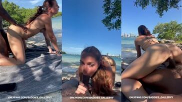 Ashley Aoky Public Beach Sex Onlyfans Video Leaked