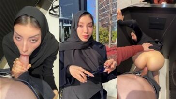 Ruth Lee Hijabi Babe's Dirty Secret in A Public Bathroom Onlyfans Video Leaked