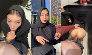 Ruth Lee Hijabi Babe's Dirty Secret in A Public Bathroom Onlyfans Video Leaked